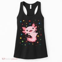Dot Day Polka Dots Axolotl Women's Tank Top thumb 0