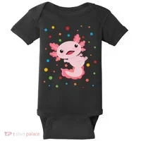 Dot Day Polka Dots Axolotl Baby Bodysuit thumb 0