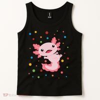 Dot Day Polka Dots Axolotl Tank Top thumb 2