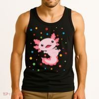 Dot Day Polka Dots Axolotl Tank Top thumb 3
