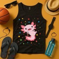 Dot Day Polka Dots Axolotl Tank Top thumb 4