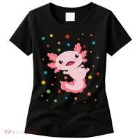 Dot Day Polka Dots Axolotl Women's T-Shirt thumb 0