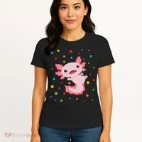 Dot Day Polka Dots Axolotl Women's T-Shirt thumb 4