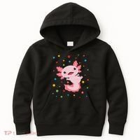 Dot Day Polka Dots Axolotl Kids Hoodie thumb 0