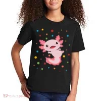 Dot Day Polka Dots Axolotl Kids T-Shirt thumb 2