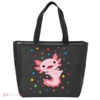 Dot Day Polka Dots Axolotl Tote Bag thumb 0