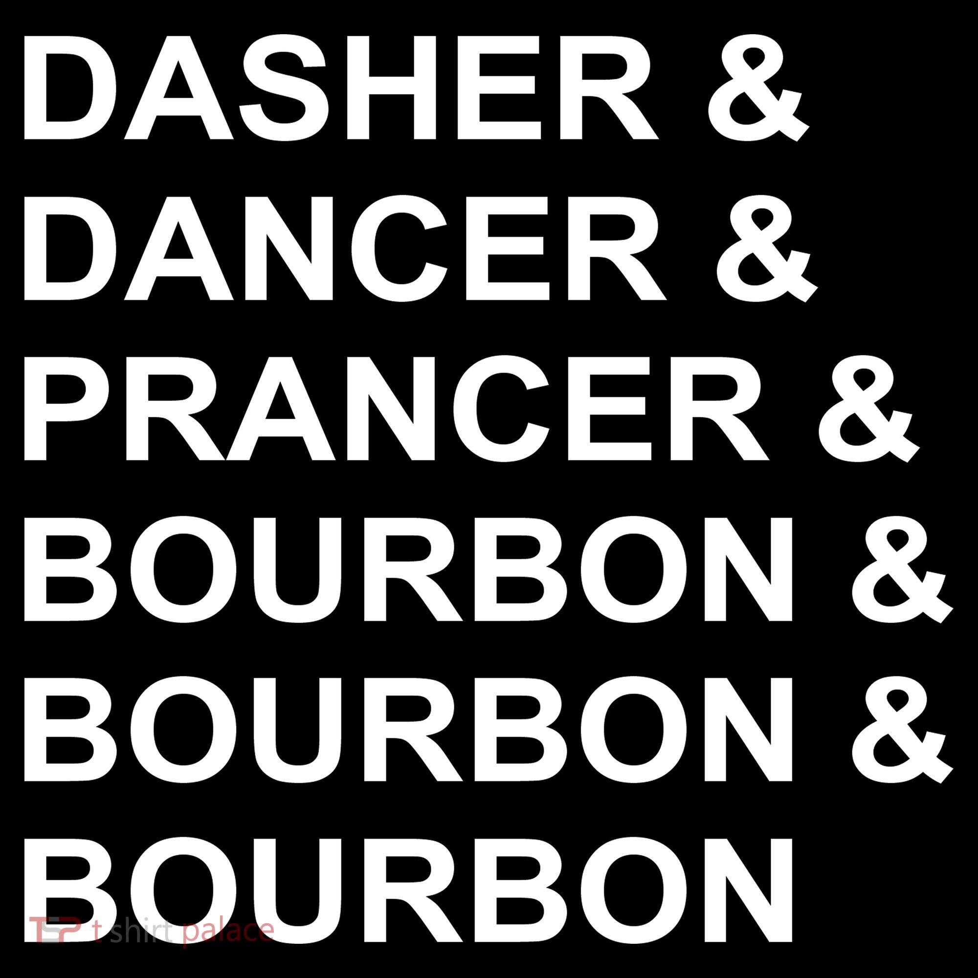 Dasher Dancer Prancer & Bourbon Backpack