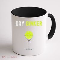 Day Dinker Pickleball Funny Pickleball Day Dinker Coffee Mug thumb 1