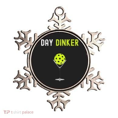 Day Dinker Pickleball Funny Pickleball Day Dinker Ornament