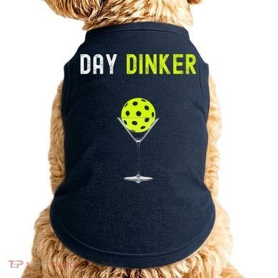 Day Dinker Pickleball Funny Pickleball Day Dinker Doggie Tank