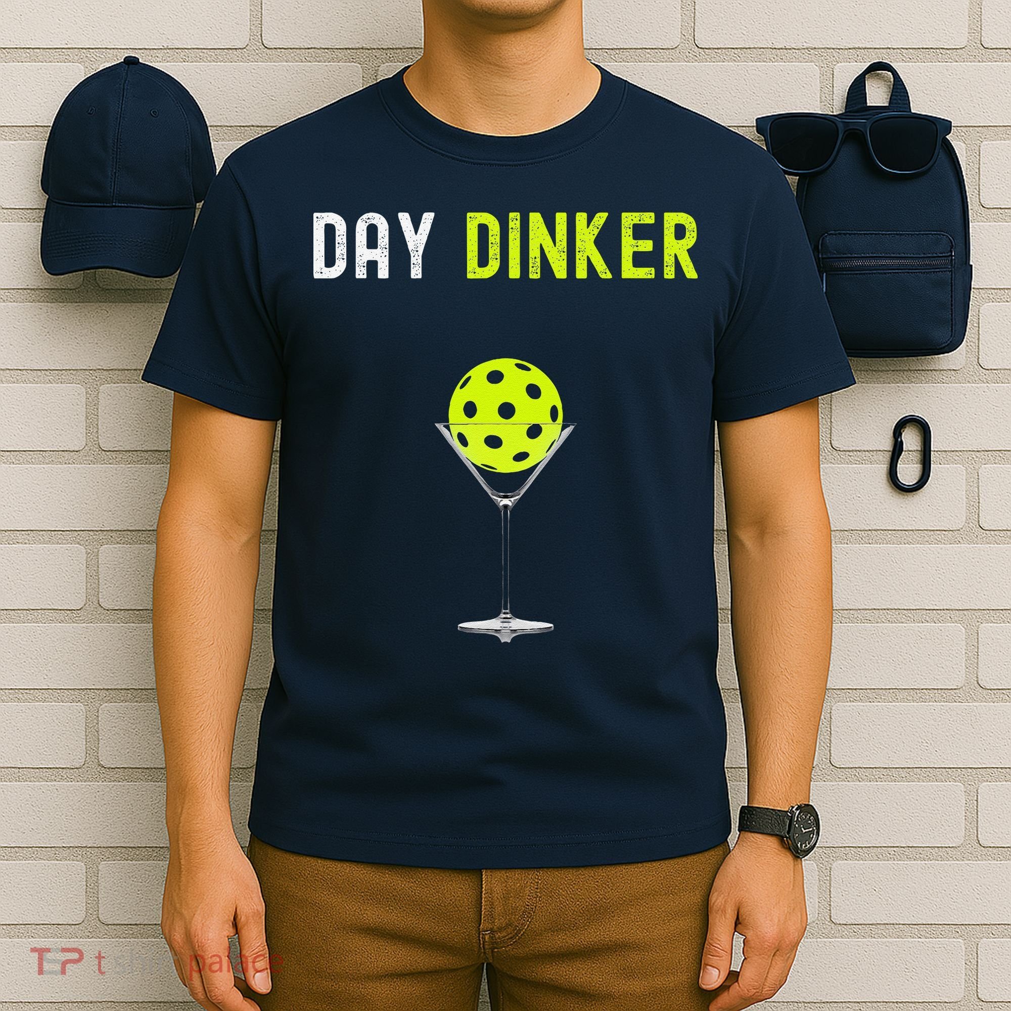 Day Dinker Pickleball Funny Pickleball Day Dinker T-Shirt