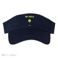 Day Dinker Pickleball Funny Pickleball Day Dinker Visor thumb 0