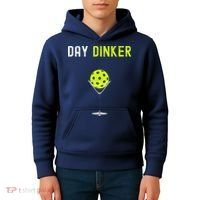 Day Dinker Pickleball Funny Pickleball Day Dinker Kids Hoodie thumb 4