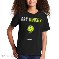 Day Dinker Pickleball Funny Pickleball Day Dinker Kids T-Shirt thumb 2