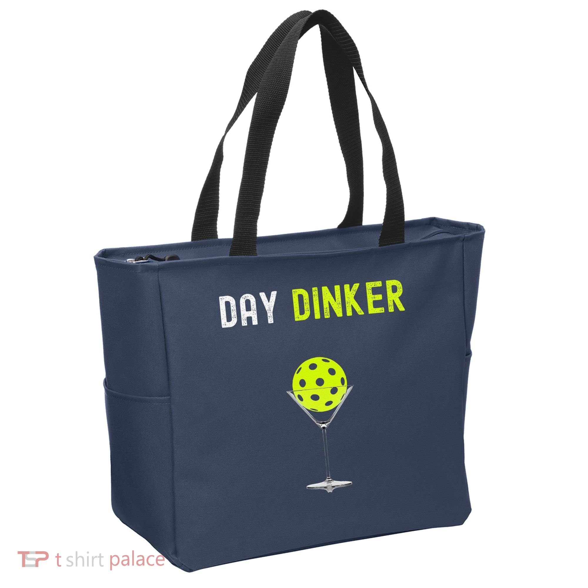 Day Dinker Pickleball Funny Pickleball Day Dinker Tote Bag