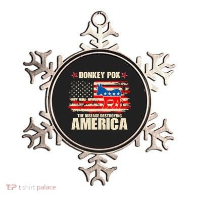 Distressed Donkey Pox The Disease Destroying America Ornament