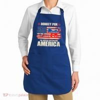 Distressed Donkey Pox The Disease Destroying America Apron thumb 2