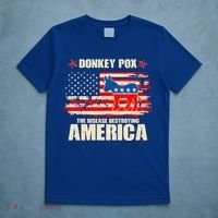 Distressed Donkey Pox The Disease Destroying America T-Shirt thumb 5