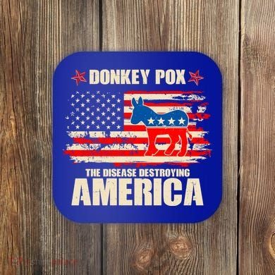 Distressed Donkey Pox The Disease Destroying America Coaster