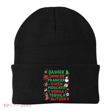Dasher Dancer Prancer Vixen Moscato Vodka Tequila Blitzen Beanie