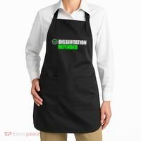 Dissertation Defended Phd Graduate Ph.D. Graduation Apron thumb 2