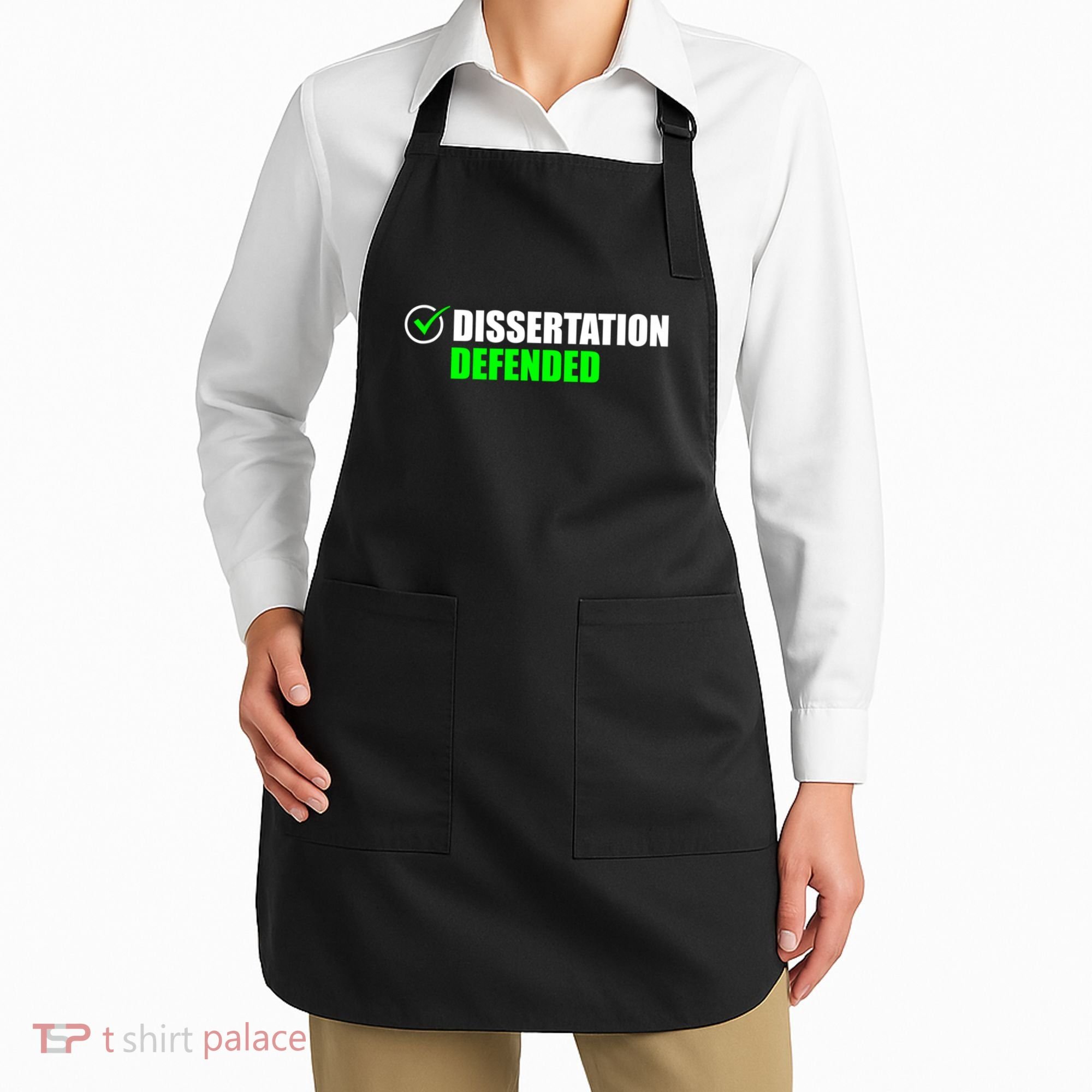 Dissertation Defended Phd Graduate Ph.D. Graduation Apron