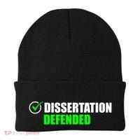 Dissertation Defended Phd Graduate Ph.D. Graduation Beanie thumb 0