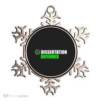 Dissertation Defended Phd Graduate Ph.D. Graduation Ornament thumb 0
