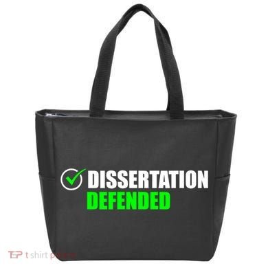 Dissertation Defended Phd Graduate Ph.D. Graduation Tote Bag