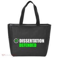 Dissertation Defended Phd Graduate Ph.D. Graduation Tote Bag thumb 0