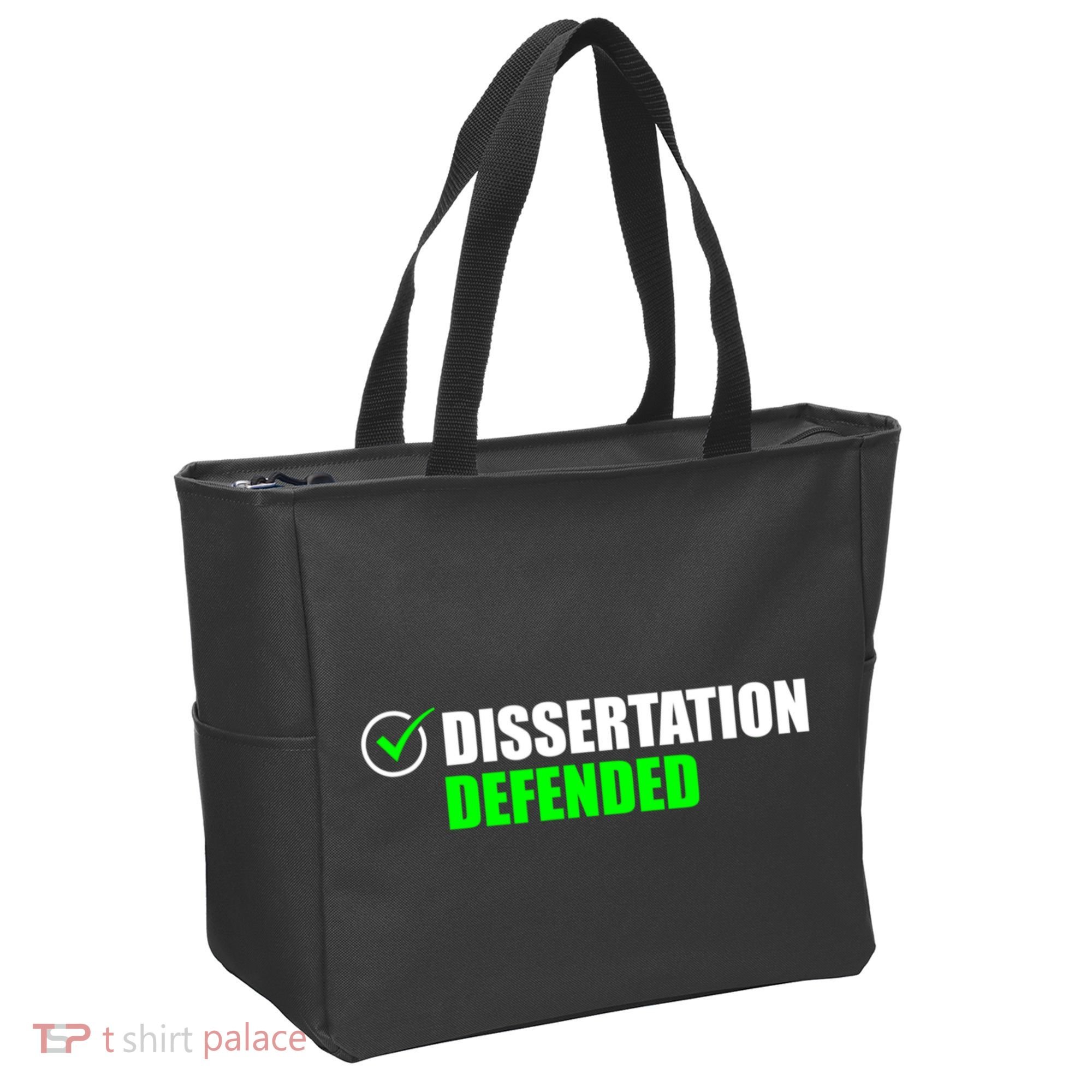 Dissertation Defended Phd Graduate Ph.D. Graduation Tote Bag