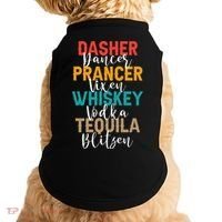 Dasher Dancer Prancer Vixen Whiskey Vodka Tequila Blitzen Doggie Tank thumb 0