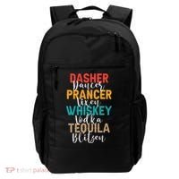 Dasher Dancer Prancer Vixen Whiskey Vodka Tequila Blitzen Backpack thumb 0