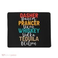 Dasher Dancer Prancer Vixen Whiskey Vodka Tequila Blitzen Mousepad thumb 0
