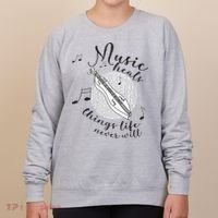Dulcimerist Dulcimer Player Mountai Nappalachian Dulcimer Women's Sweatshirt thumb 0