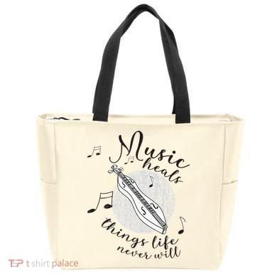 Dulcimerist Dulcimer Player Mountai Nappalachian Dulcimer Tote Bag