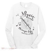 Dulcimerist Dulcimer Player Mountai Nappalachian Dulcimer Long Sleeve Shirt thumb 0