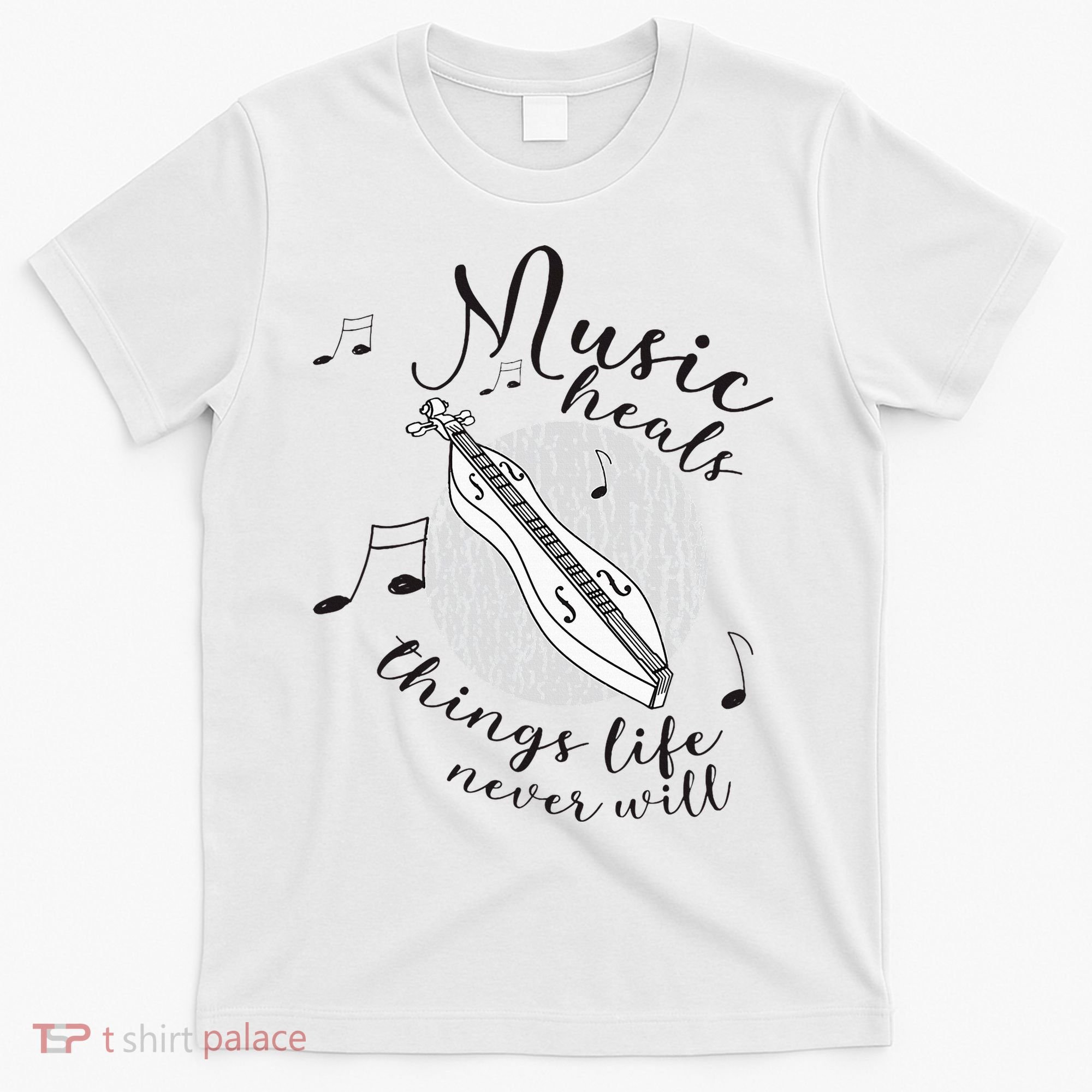 Dulcimerist Dulcimer Player Mountai Nappalachian Dulcimer T-Shirt