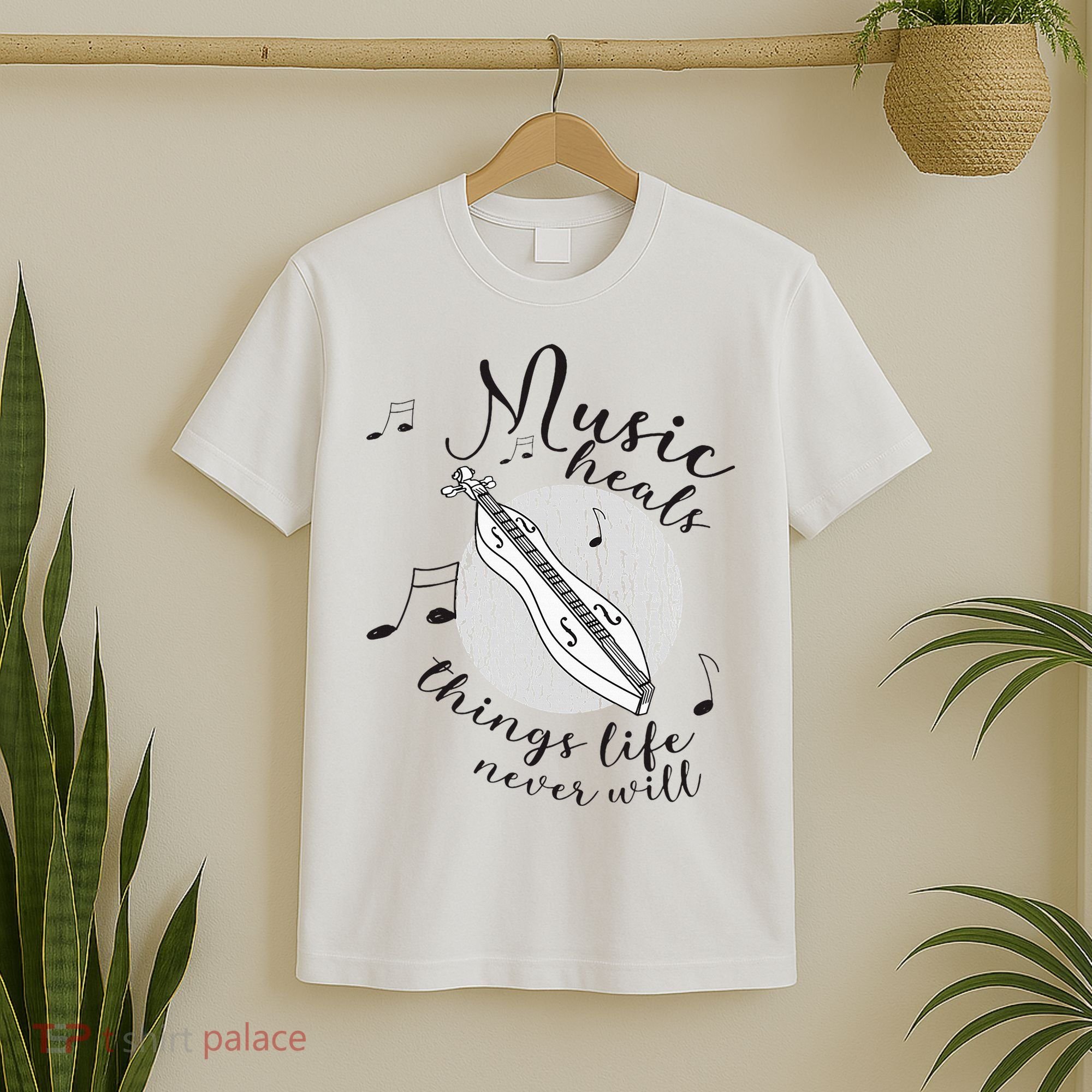 Dulcimerist Dulcimer Player Mountai Nappalachian Dulcimer T-Shirt