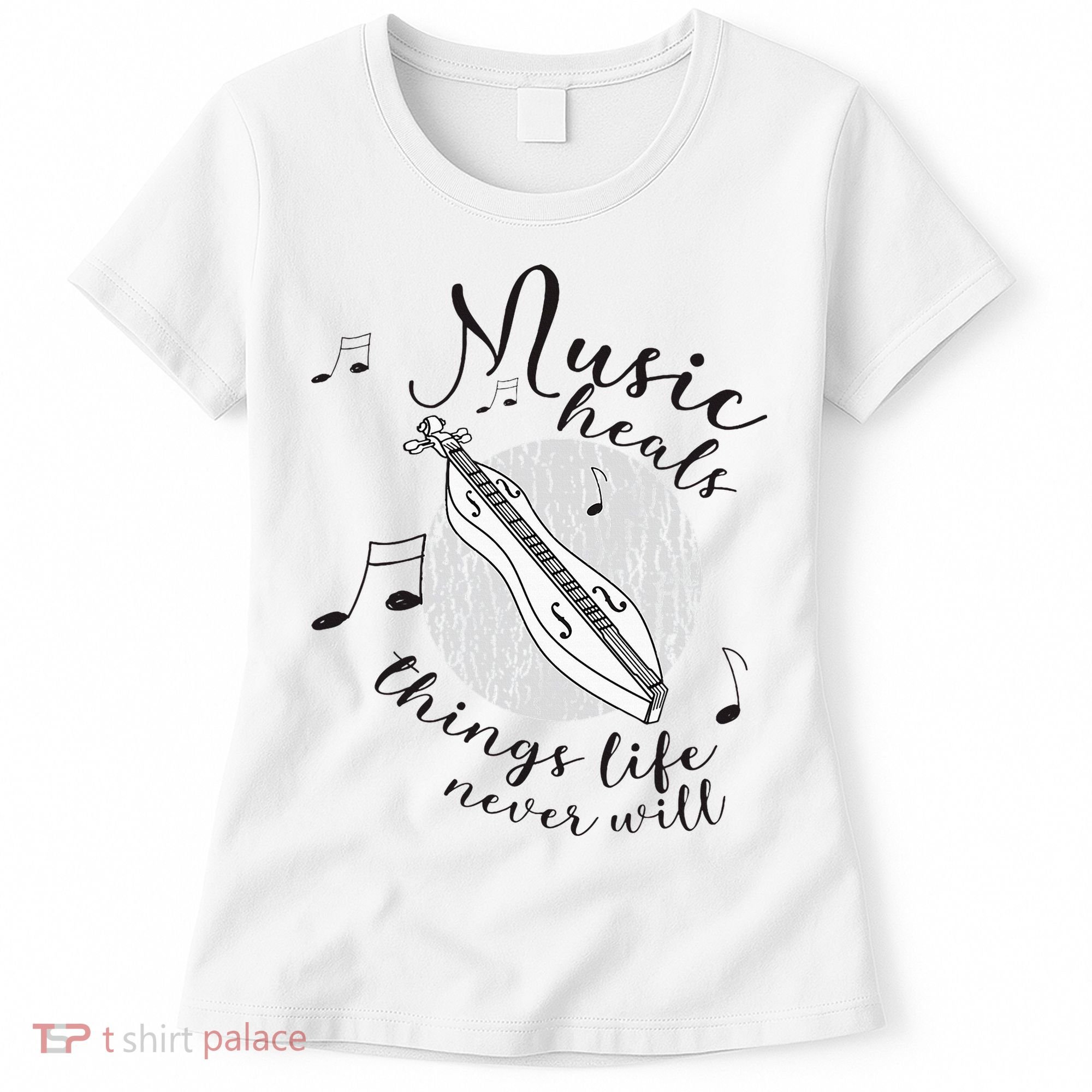 Dulcimerist Dulcimer Player Mountai Nappalachian Dulcimer Women's T-Shirt