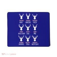 Dasher Dancer Prancer Christmas Pajama Reindeer Food XMas Mousepad thumb 0