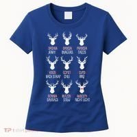 Dasher Dancer Prancer Christmas Pajama Reindeer Food XMas Women's T-Shirt thumb 0