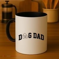 Dog Dad Poodle Gift For Father's Day Coffee Mug thumb 4