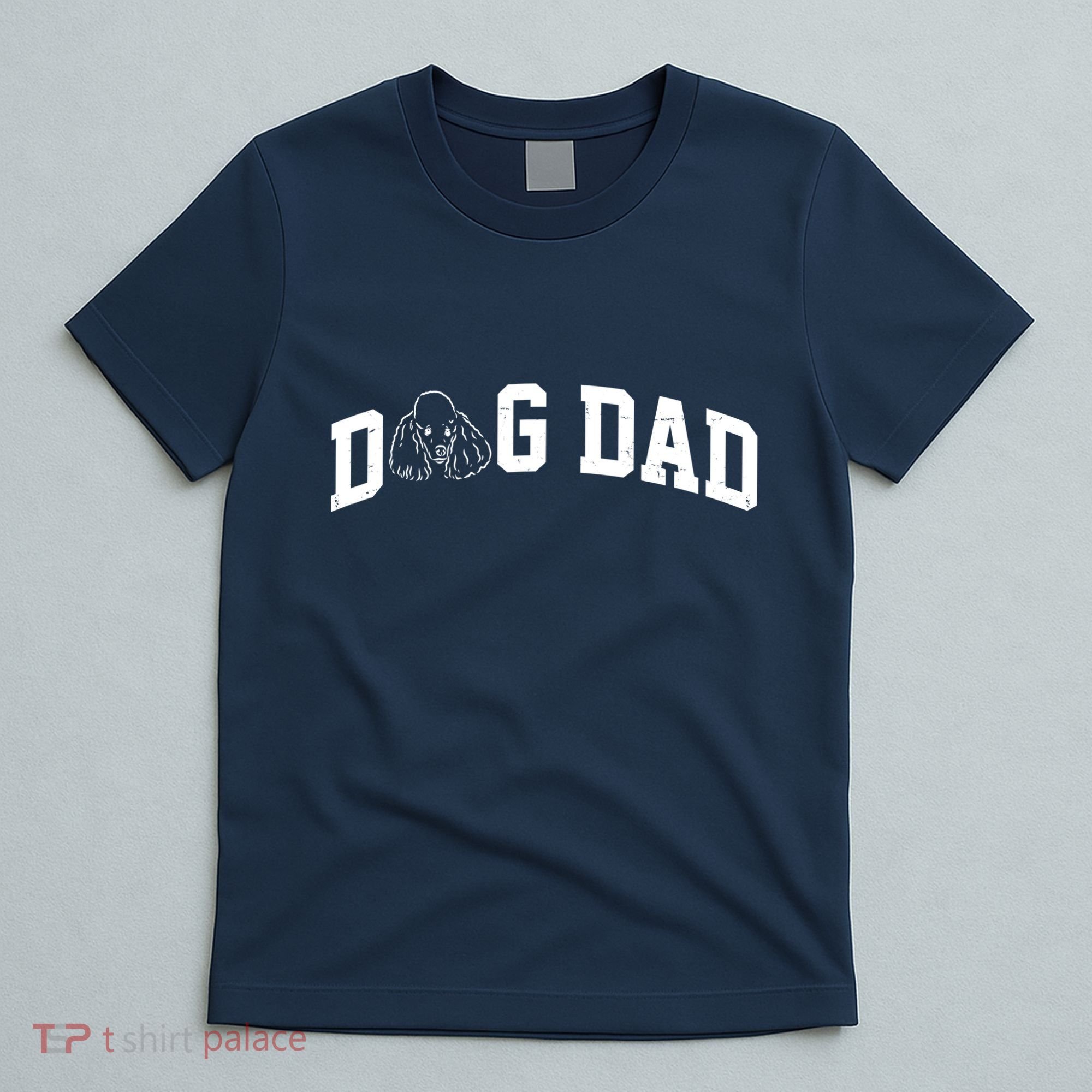 Dog Dad Poodle Gift For Father's Day T-Shirt