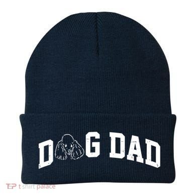 Dog Dad Poodle Gift For Father's Day Beanie