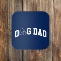 Dog Dad Poodle Gift For Father's Day Coaster thumb 0