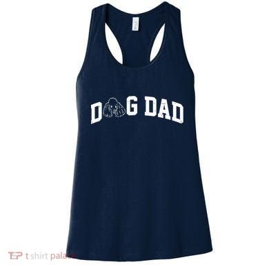 Dog Dad Poodle Gift For Father's Day Women's Tank Top