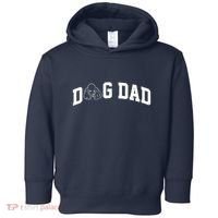 Dog Dad Poodle Gift For Father's Day Toddler Hoodie thumb 0