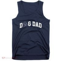 Dog Dad Poodle Gift For Father's Day Tank Top thumb 0