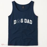 Dog Dad Poodle Gift For Father's Day Tank Top thumb 2